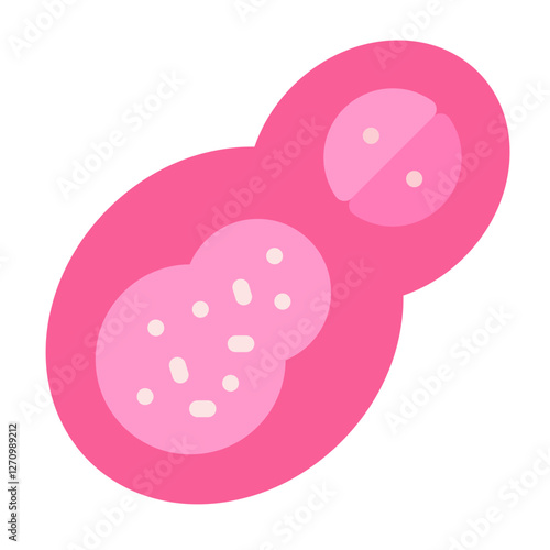 Cell Division Vector Design Icon Style