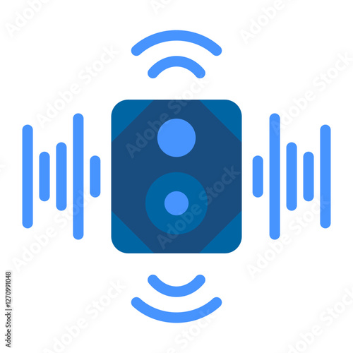 Uptown Echo Vector Design Icon Style