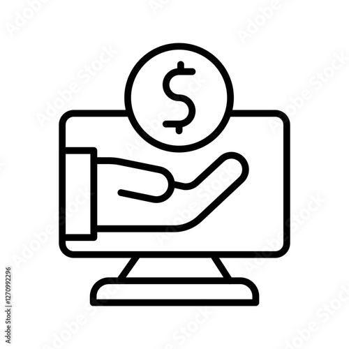 Sponsored Post Vector Icon