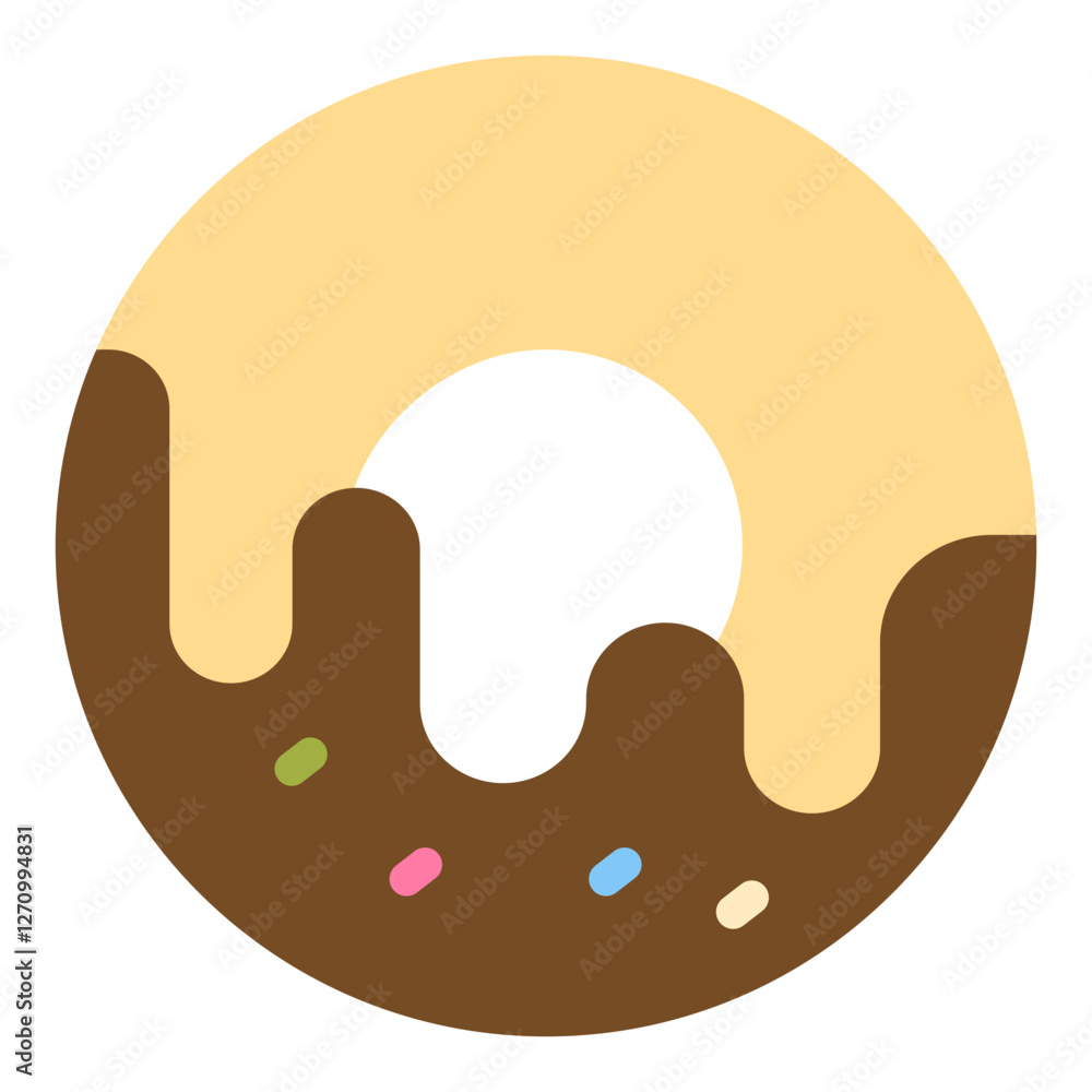 Donut Vector Design Icon Style Donut Vector Design Icon Style