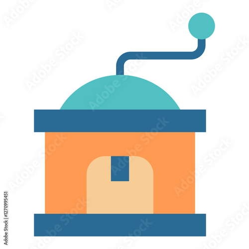 Coffee Grinder Vector Design Icon Style