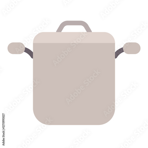Soup Pot Vector Design Icon Style