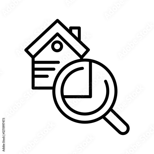 Property Inspection Vector Icon