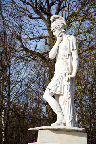 Statue from gardens of Schonbrunn palace, Vienna photo