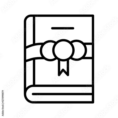 Literacy Symbol Vector Icon