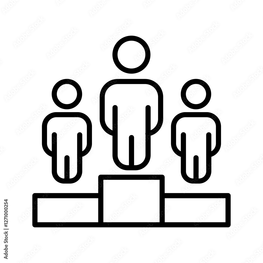 Leadership Skills Vector Icon Leadership Skills Vector Icon