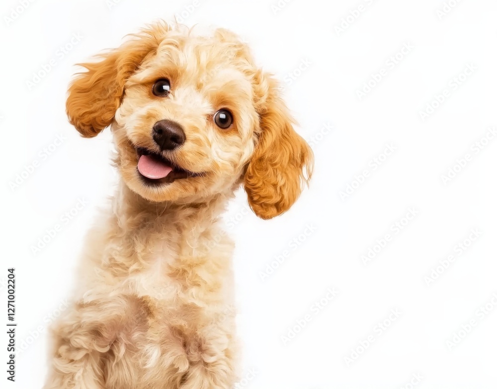 Joyful Small Dog with Bright Smile Radiating Happiness and Playfulness in a Lively Outdoor Setting Capturing the Heartwarming Nature of Pets Joyful Small Dog with Bright Smile Radiating Happiness and Playfulness in a Lively Outdoor Setting Capturing the Heartwarming Nature of Pets