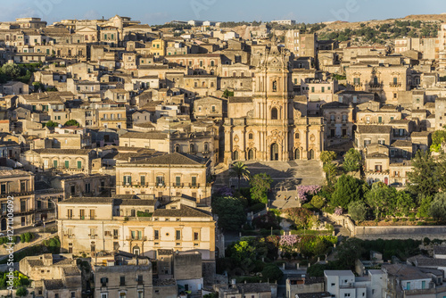 Modica, Italy (06th August 2025): Architecture of Modica in Val di Noto, southern Sicily, Italy