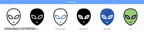 Alien Icon Set
