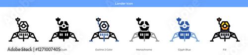 Lander Icon Set