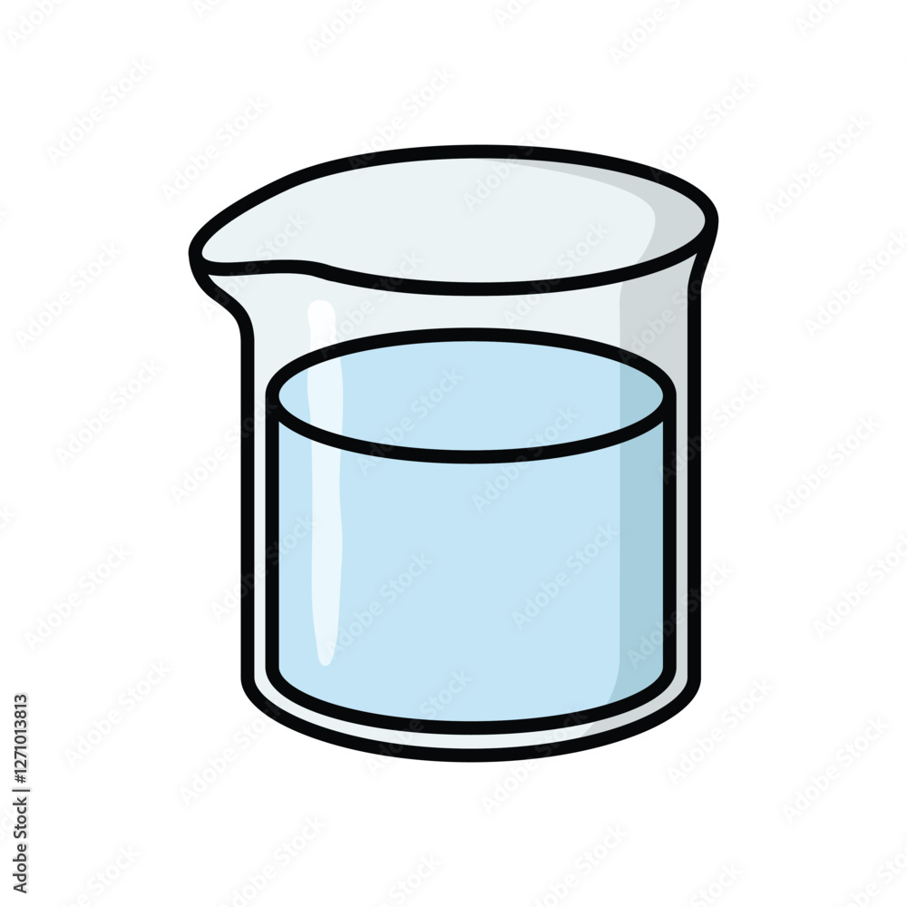 beaker icon vector design template simple and clean beaker icon vector design template simple and clean