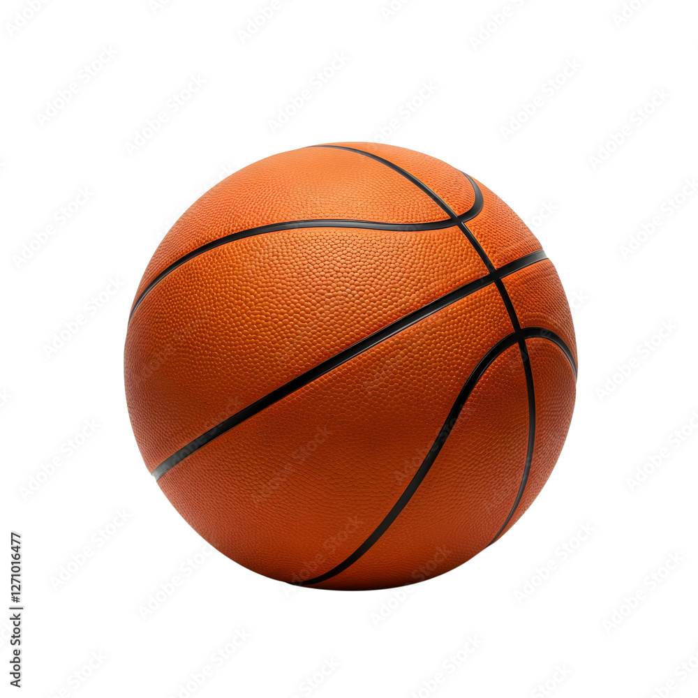Fototapeta premium basketball isolated on transparent background