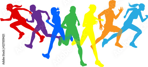 A set of Silhouette Runners...