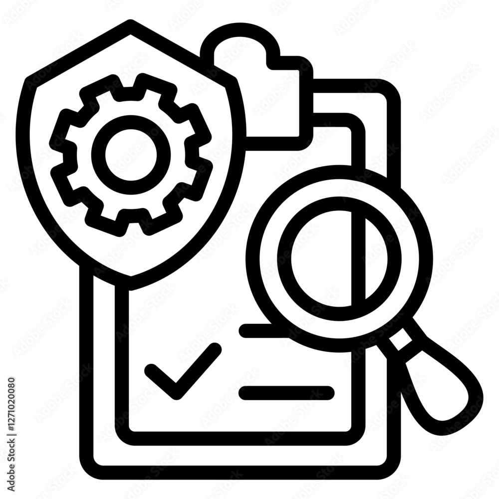 Risk Management Icon Element For Design Risk Management Icon Element For Design