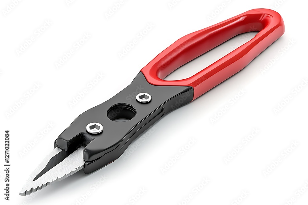 Sturdy Bolt Cutter with Red Handles Sturdy Bolt Cutter with Red Handles