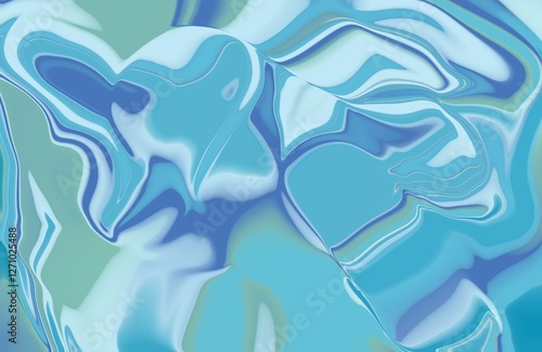 Blue chill marble abstract pattern ideal for design elements 