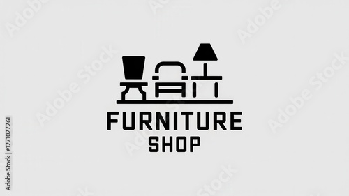 Furniture shop Logo Template
