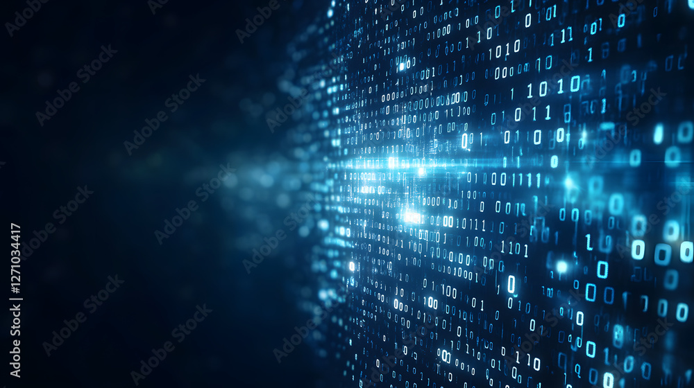 Abstract Coding Concept with Glowing Digital Symbols and Atmospheric Lighting
Abstract Coding Concept with Glowing Digital Symbols and Atmospheric Lighting