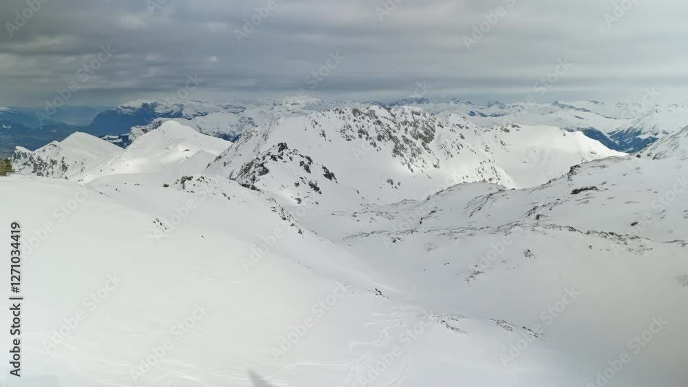 In the Lenzerheide ski area in Switzerland. In the Lenzerheide ski area in Switzerland.