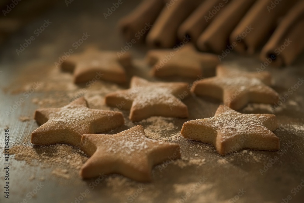 Zimtsterne - Festive Christmas Cinnamon Star Cookies Zimtsterne - Festive Christmas Cinnamon Star Cookies