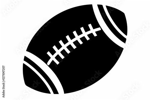 american football   silhouette vector