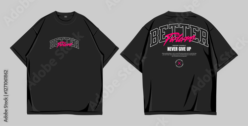 Design oversize streetwear better future