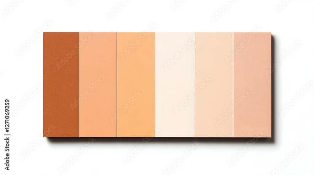 Warm Beige and Brown Color Palette Swatches Warm Beige and Brown Color Palette Swatches