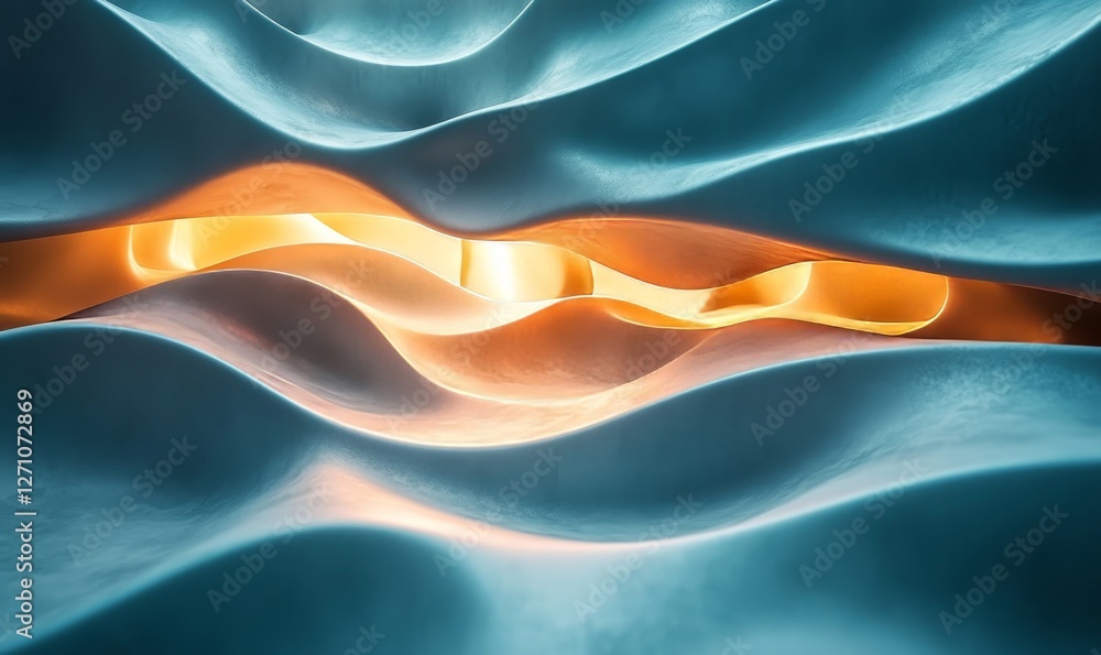 Dynamic 3D Modern Background, Generative AI Dynamic 3D Modern Background, Generative AI