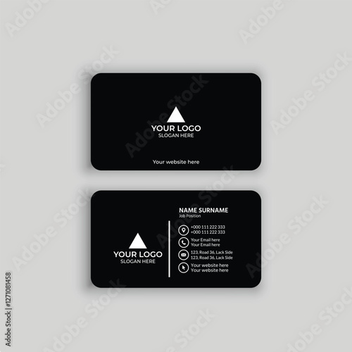 Modern Business Card - Creative and Clean Business Card vector Template.