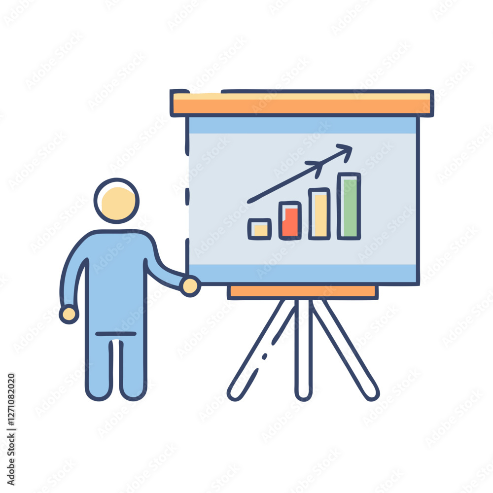 presentation icon, presentation vector illustration-simple illustration of presentation, perfect for presentation logos and icons presentation icon, presentation vector illustration-simple illustration of presentation, perfect for presentation logos and icons