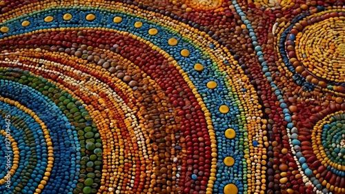 colorful fabric texture