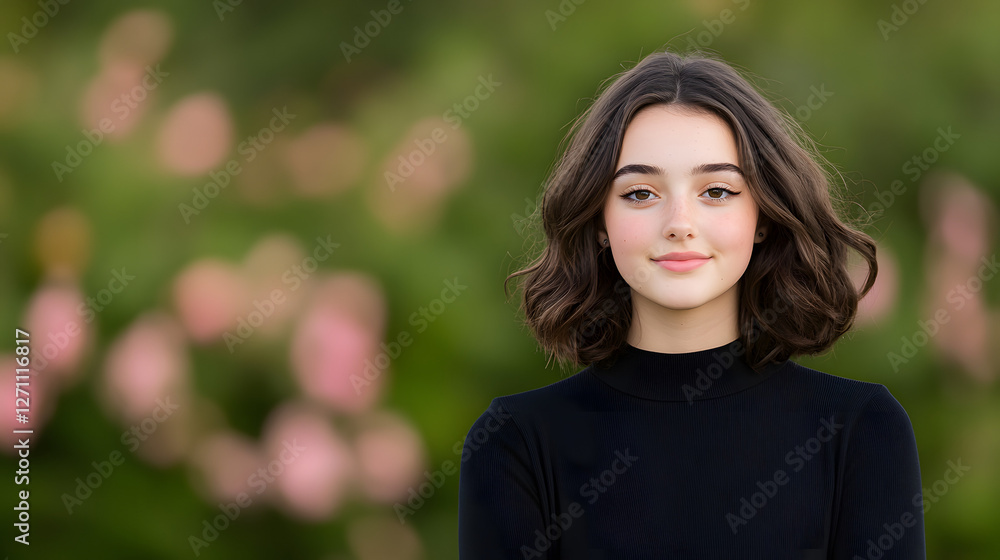 Portrait of a Young Woman, Head and Shoulders Shot, Natural Beauty, Soft Expression
Portrait of a Young Woman, Head and Shoulders Shot, Natural Beauty, Soft Expression
