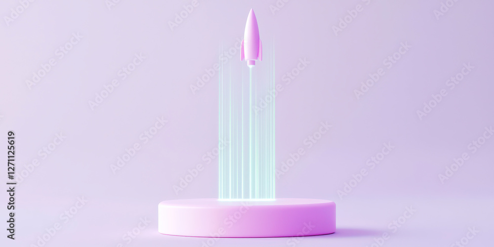 A sleek, modern candle with a pastel pink base and elongated, translucent blue spikes emerges against a soft purple background. A sleek, modern candle with a pastel pink base and elongated, translucent blue spikes emerges against a soft purple background.