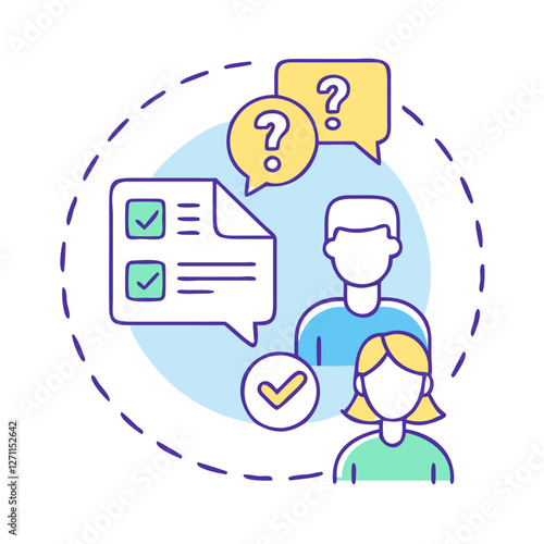 respondent icon, respondent vector illustration-simple illustration of respondent, perfect for respondent logos and icons