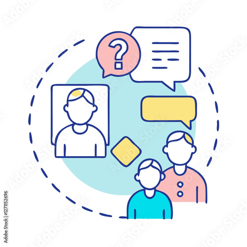 respondent icon, respondent vector illustration-simple illustration of respondent, perfect for respondent logos and icons