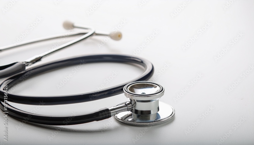 stethoscope on white background stethoscope on white background