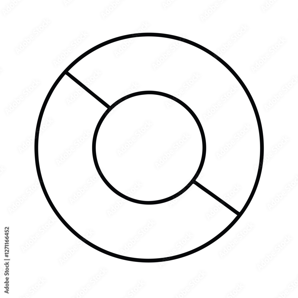 vector illustration of a round icon vector illustration of a round icon