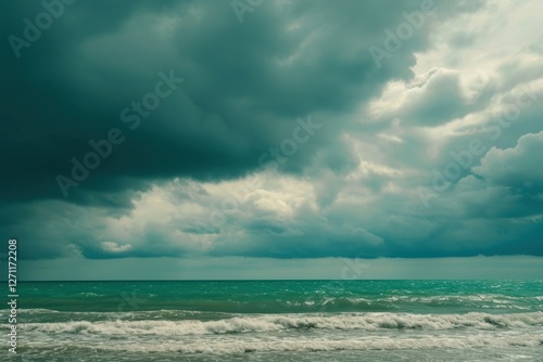 Fototapeta Naklejka Na Ścianę i Meble -  Sea outdoors horizon nature.