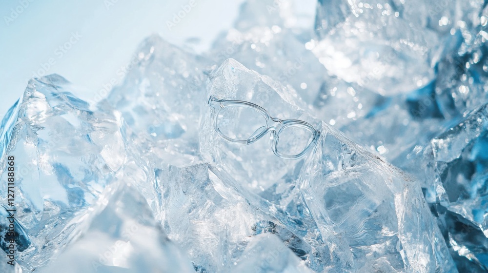 Myopia prevention with a man wearing glasses rock climbing outdoors. Outdoor adventure, wellness, and eye health Myopia prevention with a man wearing glasses rock climbing outdoors. Outdoor adventure, wellness, and eye health