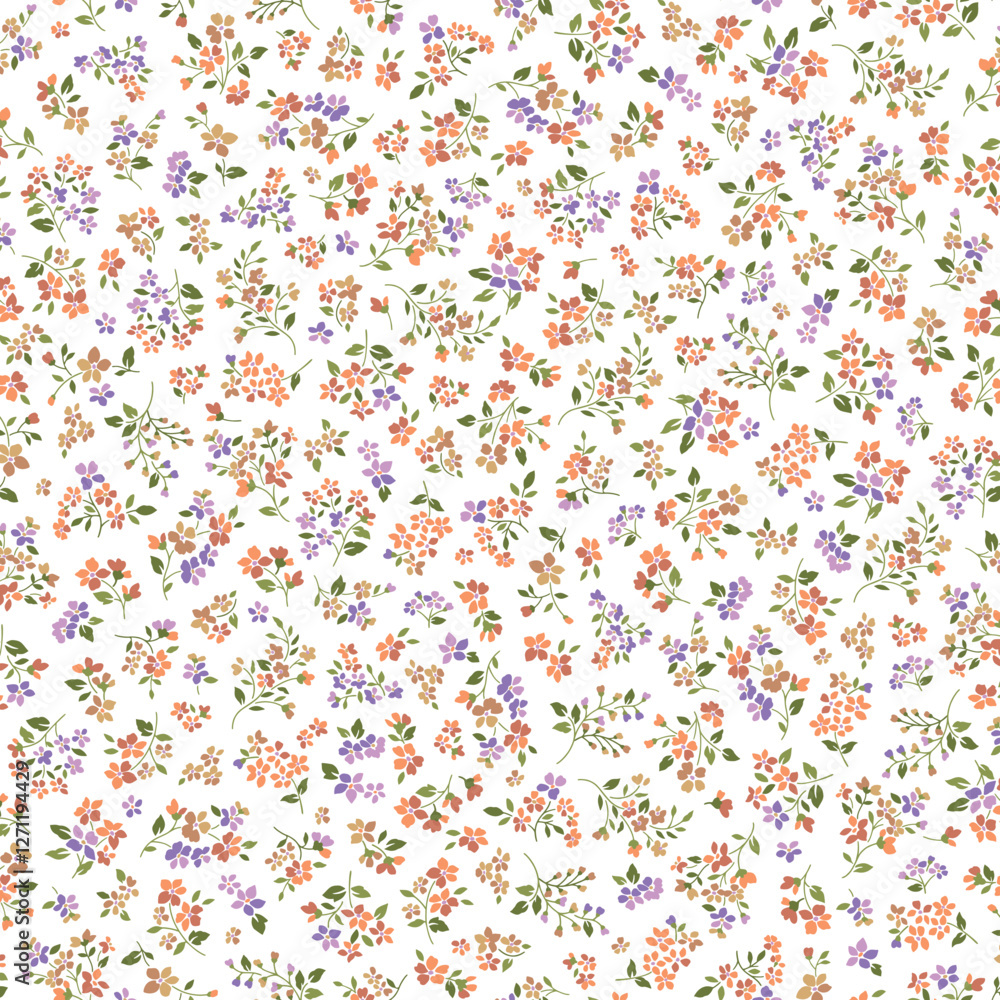 Beautiful floral pattern perfect for textile design, Beautiful floral pattern perfect for textile design,