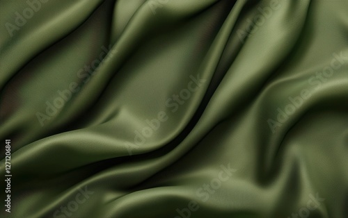 Classic olive green smooth texture background mockup Saint Patricks Day