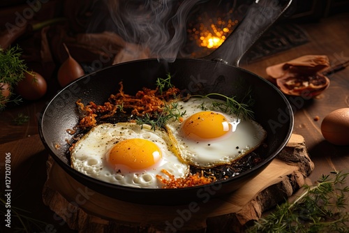 Various methods of preparing eggs
