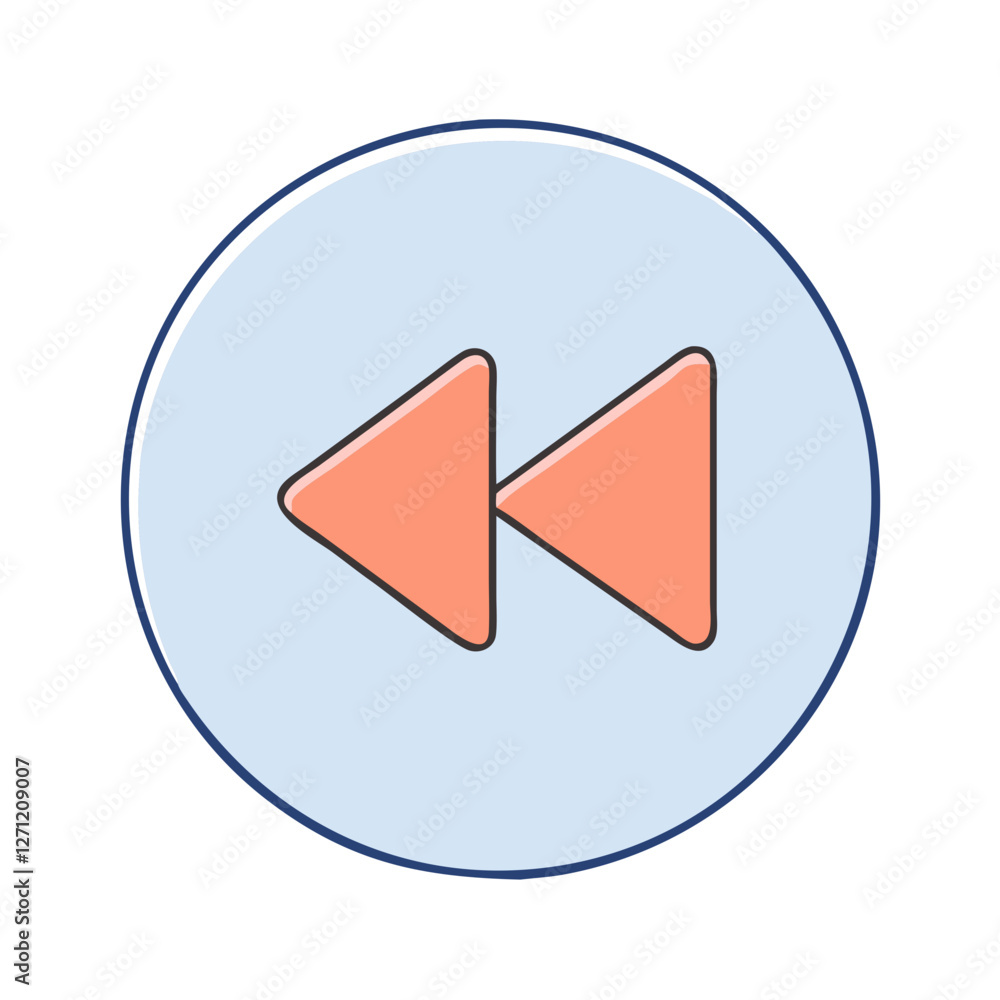 rewind icon, rewind vector illustration-simple illustration of rewind, perfect for rewind logos and icons rewind icon, rewind vector illustration-simple illustration of rewind, perfect for rewind logos and icons