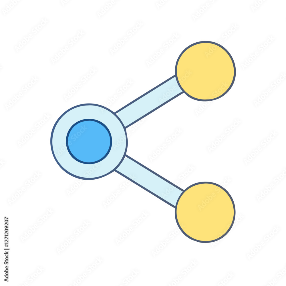 share icon, share vector illustration-simple illustration of share, perfect for share logos and icons