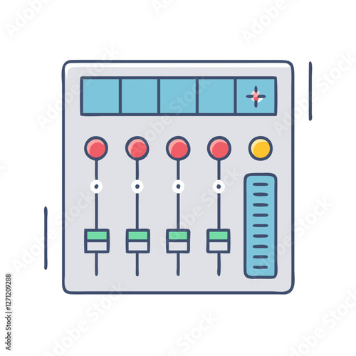 soundboard icon, soundboard vector illustration-simple illustration of soundboard, perfect for soundboard logos and icons