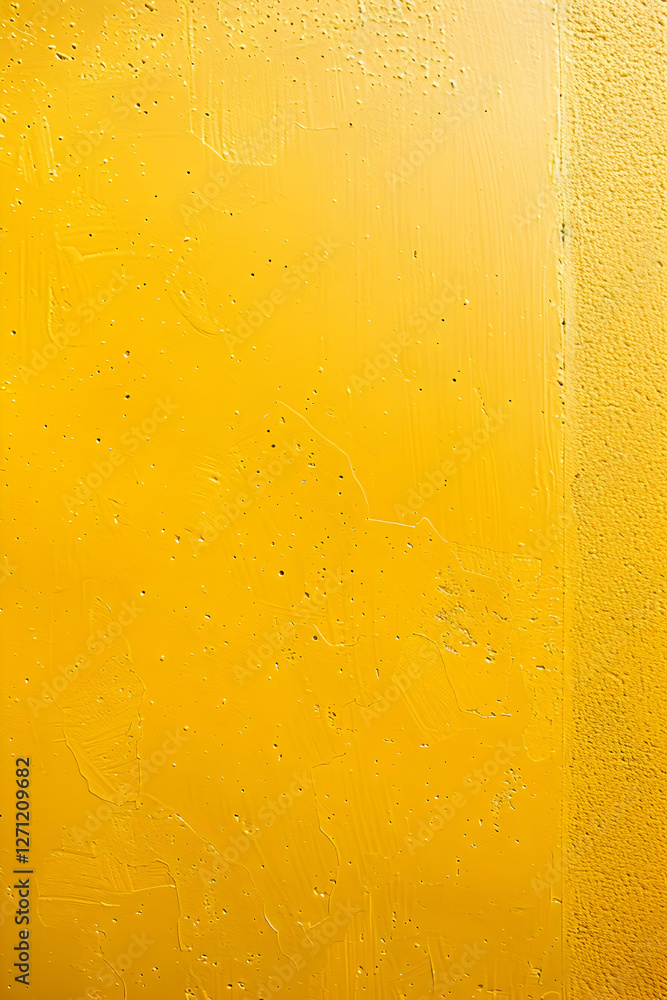 Close-up of a vibrant yellow textured surface with subtle variations and patterns Close-up of a vibrant yellow textured surface with subtle variations and patterns