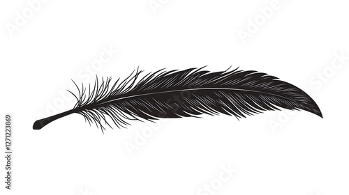 The Feather of Maat Symbol