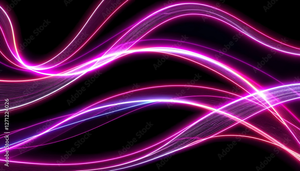 Abstract pink and blue flowing waves digital artwork with motion and energy
Abstract pink and blue flowing waves digital artwork with motion and energy