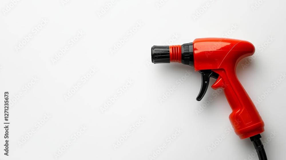 Garden Sprayer on White Background with Empty Space for Design Garden Sprayer on White Background with Empty Space for Design
