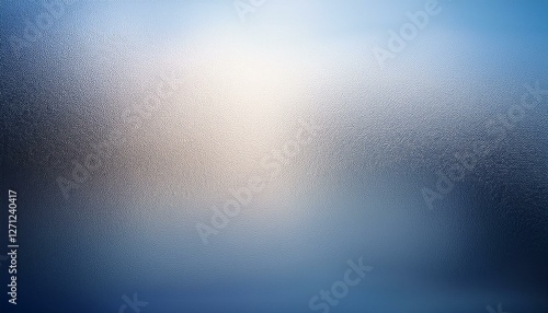 A frosted glass effect with soft gradients and light refractions